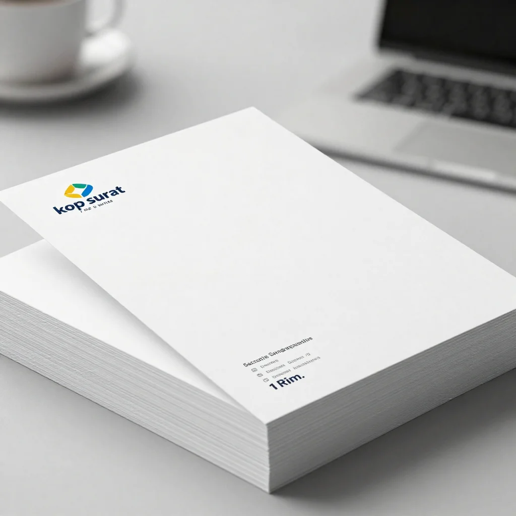 Cetak Kop Surat 1 Rim: Harga & Jasa Terbaik untuk Bisnis Kamu