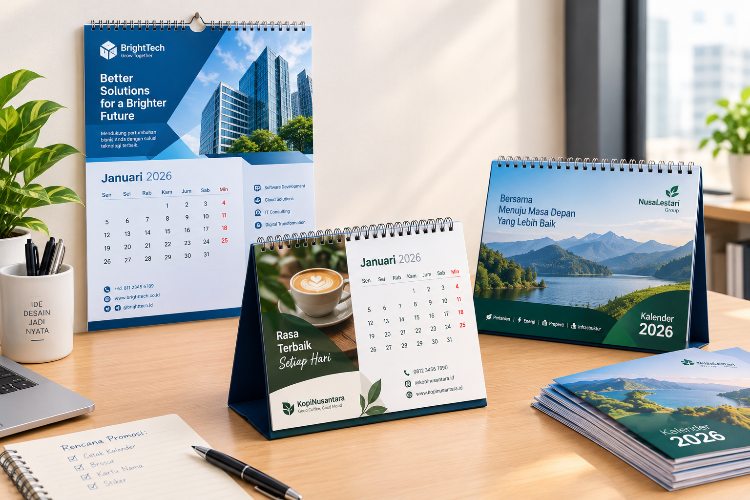 Cara Memilih Cetak Kalender untuk Promosi Bisnis Sepanjang Tahun
